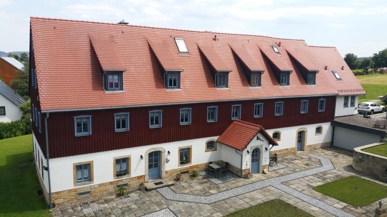 Pension Bauernhaus Vetter Kurort Gohrisch Eksteriør bilde